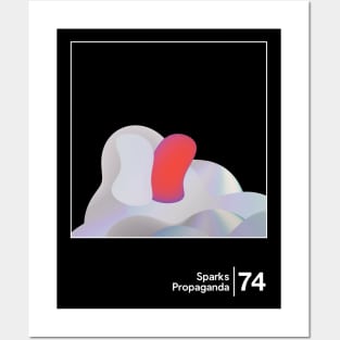 Sparks - Propaganda / Minimalist Style Graphic Design Posters and Art